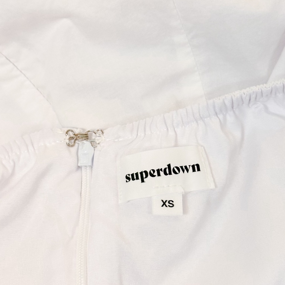 Superdown Flynn Ruched Sleeve Dress - Picture 12 of 13